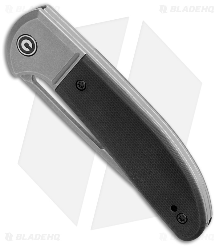 CIVIVI Trailblazer Slip Joint Knife Black  G10 (3" Stonewash) C2018C