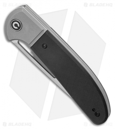 CIVIVI Trailblazer XL Slip Joint Knife Black G10 (3.5" Stonewash) C2101C