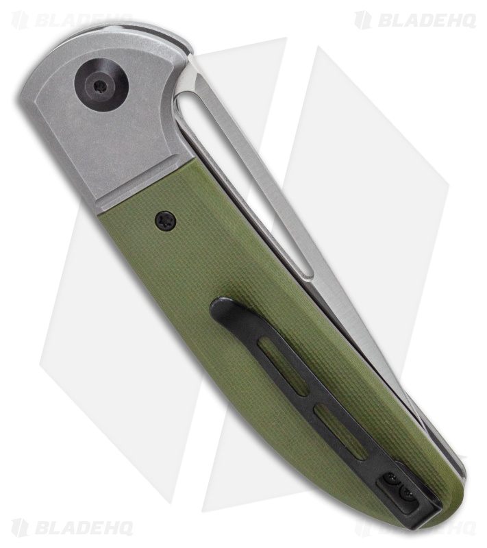 CIVIVI Trailblazer XL Slip Joint Knife OD Green G10 (3.5" Stonewash) C2101A