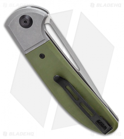 CIVIVI Trailblazer XL Slip Joint Knife OD Green G10 (3.5" Stonewash) C2101A