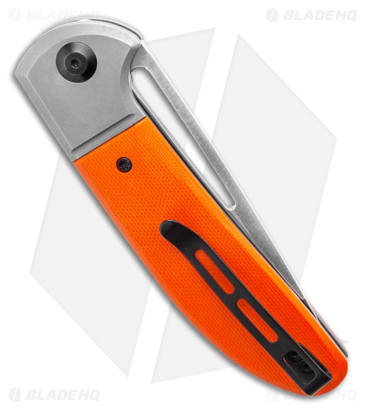 CIVIVI Trailblazer XL Slip Joint Knife Orange G10 (3.5" Stonewash) C2101B