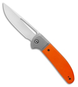 CIVIVI Trailblazer XL Slip Joint Knife Orange G10 (3.5" Stonewash) C2101B