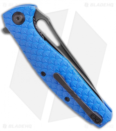 CIVIVI Wyvern Folding Flipper Knife Blue FRN (3.5" Black) 