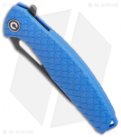CIVIVI Wyvern Folding Flipper Knife Blue FRN (3.5" Black) 