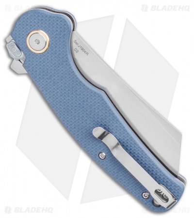 CJRB Cutlery Crag Recoil-lock Knife Gray G10  (3.5" D2 Stonewash) J1904R-GYF
