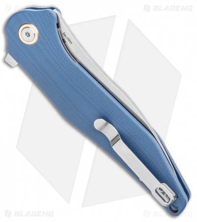 CJRB Agave Liner Lock Flipper Gray G-10 (3.5" Stonewash)