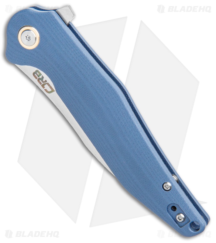 CJRB Agave Liner Lock Flipper Gray G-10 (3.5" Stonewash)