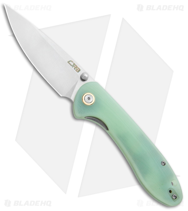 CJRB Feldspar Liner Lock Knife Natural G-10 (3.5