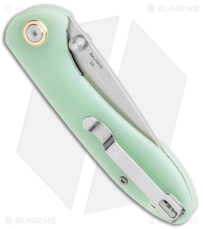CJRB Small Feldspar Liner Lock Knife Natural G-10 (3" Stonewash)