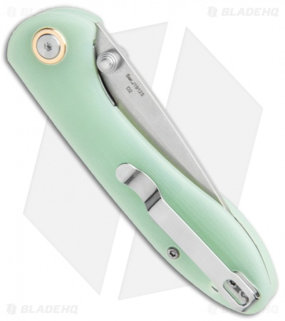 CJRB Small Feldspar Liner Lock Knife Natural G-10 (3" Stonewash)