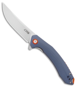 CJRB Cutlery Gobi Liner Lock Knife Gray G-10 (3.5" Stonewash) 