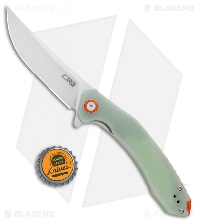 CJRB Cutlery Gobi Liner Lock Knife Jade G-10 (3.5" Stonewash) 