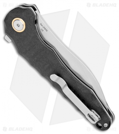 CJRB Cutlery Mangrove Liner Lock Knife Black  G-10 (3.5" Stonewash)
