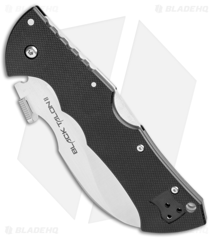 Cold Steel 4" Black Talon 2 Lock Back Knife (4" Satin CPM-S35VN) 22B