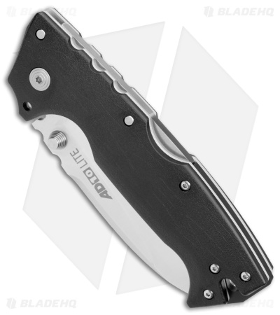 Cold Steel AD-10 Lite Drop Point Tri-Ad Lock Knife Black GFN (3.5" Satin)