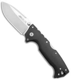 Cold Steel AD-10 Lite Drop Point Tri-Ad Lock Knife Black GFN (3.5" Satin)