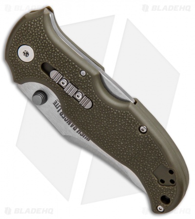 Cold Steel Bush Ranger Lite Rocker Lock Knife OD Green GFN (3.5" Satin) 21A