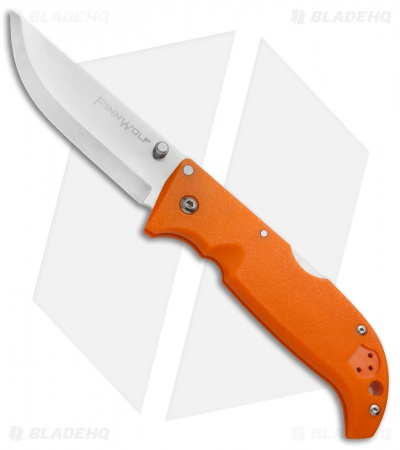 Cold Steel Finn Wolf Lockback Knife Blaze Orange (3.5