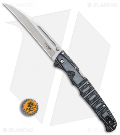 Cold Steel Frenzy III Tri-Ad Lock Knife Black/Gray  G-10 (5.5" Satin CPM-S35VN) 