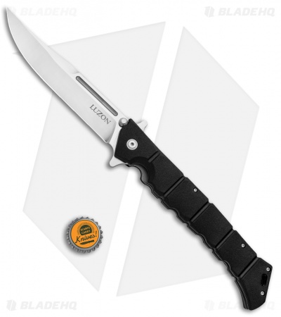 Cold Steel Large Luzon Leaf-Spring Knife Black GFN (6" Satin) 20NQX