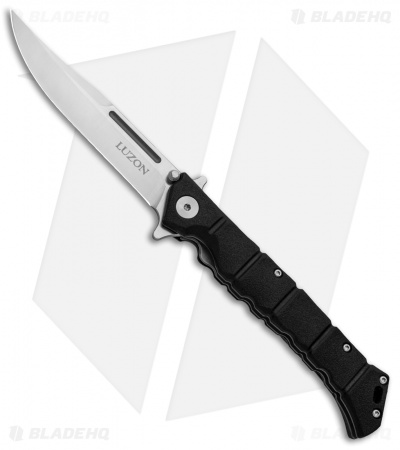 Cold Steel Medium Luzon Leaf-Spring Knife Black GFN (4" Satin) 20NQL