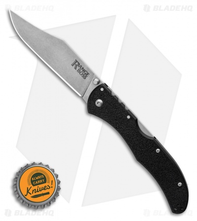 Cold Steel Range Boss Tri-Ad Lock Knife Black Zy-Ex (4" Stonewash)