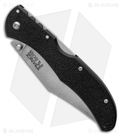 Cold Steel Range Boss Tri-Ad Lock Knife Black Zy-Ex (4" Stonewash)