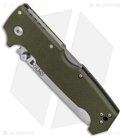 Cold Steel SR1 Tri-Ad Lock Tanto OD Green G-10 (4" Satin S35VN) 62LA *DISC*
