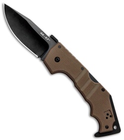 Cold Steel AK-47 Lockback Knife FDE G-10 (3.5" Black S35VN) 58MVF