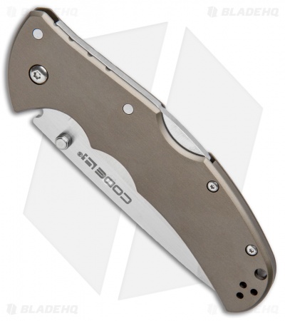 Cold Steel Code-4 Tanto Lockback Knife (3.5" Satin S35VN) 58PT