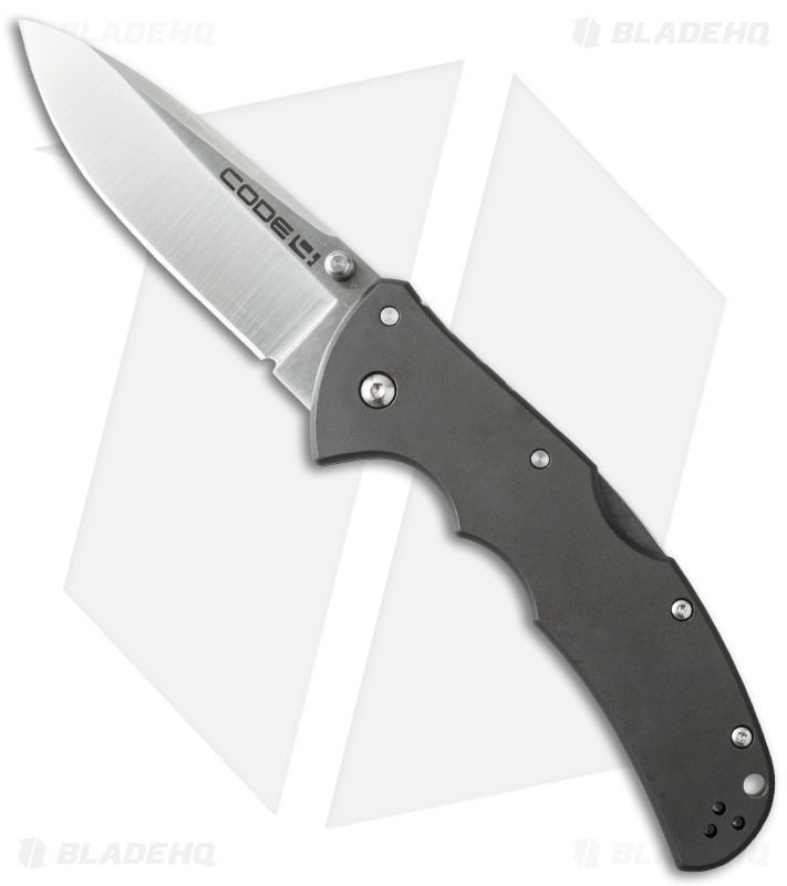 Cold Steel Code-4 Spear Point Lockback Knife Gray (3.5
