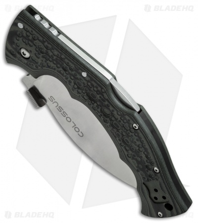 Cold Steel Colossus I Lockback Knife Green/Black (4" Satin) 28DWA