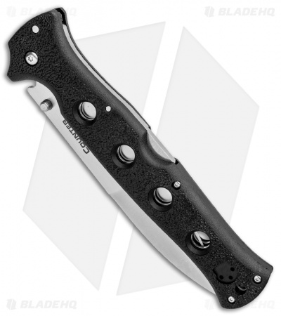 Cold Steel Counter Point XL Knife Black Griv-Ex (6" Satin AUS-10A) 10AA