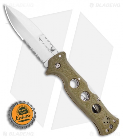 Cold Steel Gunsite Counter Point Tri-Ad Lock Knife (3.75" Satin) Limited Run