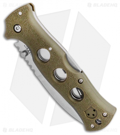 Cold Steel Gunsite Counter Point Tri-Ad Lock Knife (3.75" Satin) Limited Run