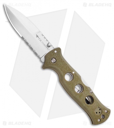 Cold Steel Gunsite Counter Point Tri-Ad Lock Knife (3.75" Satin) Limited Run