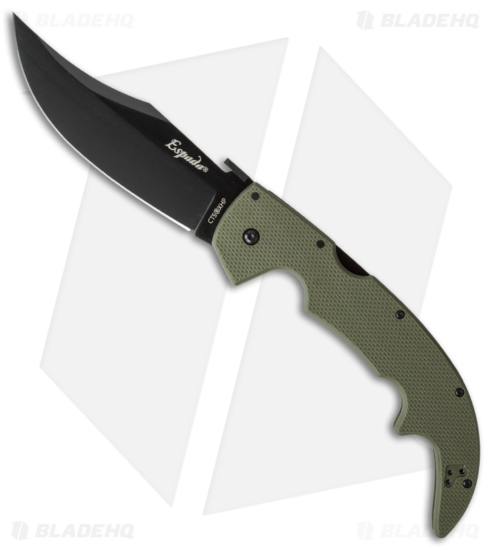 Cold Steel Espada Large Lockback Knife OD Green G-10 (5.5