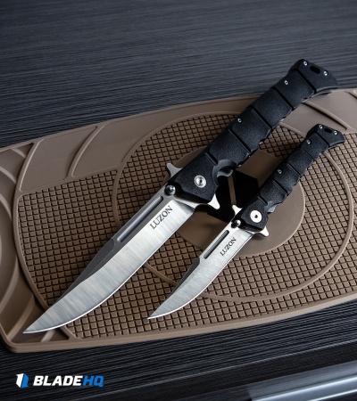 Cold Steel Large Luzon Leaf-Spring Knife Black GFN (6" Satin) 20NQX
