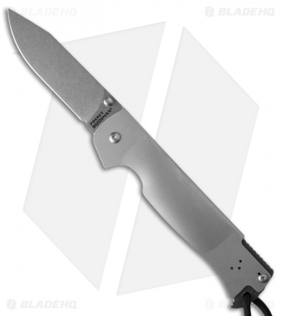 Cold Steel Pocket Bushman Ram Safe Lock Knife (4.5" Stonewash) 95FB