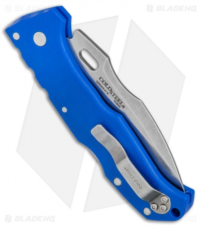 Cold Steel Pro Lite Sport Tri-Ad Lock Knife Blue GFN (3.5" Satin) 20NVLU