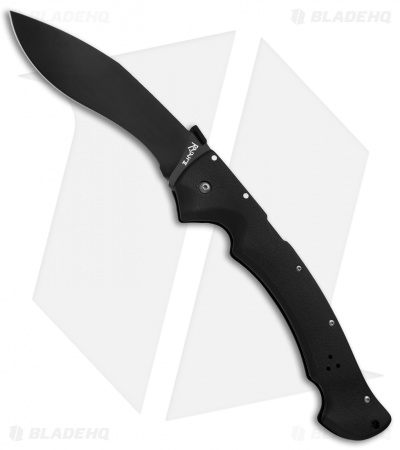 Cold Steel Rajah II Lockback Kukri Knife (6" Black) 62KGB