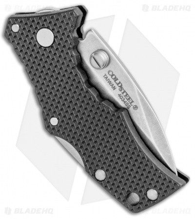 Cold Steel Micro Recon 1 Spear Point Tri-Ad Lock Knife (2" Stonewash) 27DS