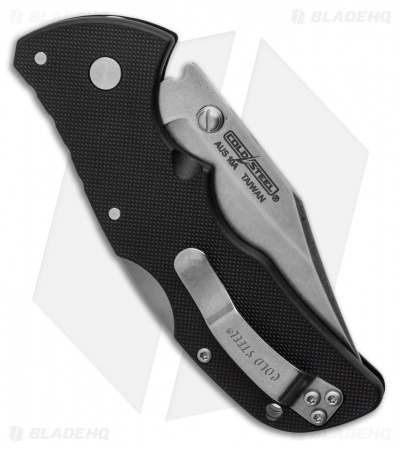 Cold Steel Mini Recon 1 Clip Point Lockback Knife (3" Stonewash) 27TBAC