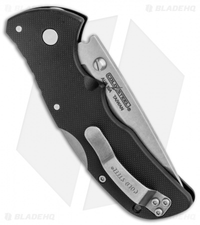Cold Steel Mini Recon 1 Tanto Lockback Knife (3" Stonewash) 27BAT