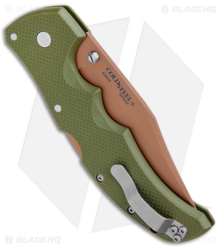Cold Steel Recon 1 Clip Pt Knife | Desert Warrior | Blade HQ