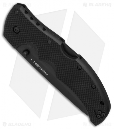 Cold Steel Recon 1 Tanto Lockback Knife G-10 (4" Black CPM-S35VN) 27BT