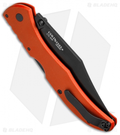 Cold Steel Broken Skull I Lock Back Knife Orange G-10 (4" Black CTS-XHP) 54SBOR