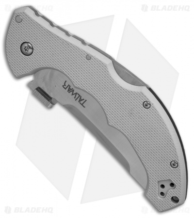 Cold Steel 4" Talwar Lockback Knife Gray G-10 (Satin CTS-XHP) 21TLVSLV