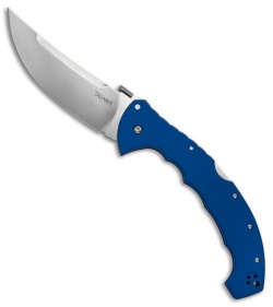 Cold Steel 5.5" Talwar Lockback Knife Blue G-10 (Satin CTS-XHP) 21TXVLU