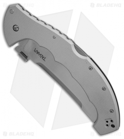 Cold Steel 5.5" Talwar Lockback Knife Gray G-10 (Satin CTS-XHP) TXVSLV